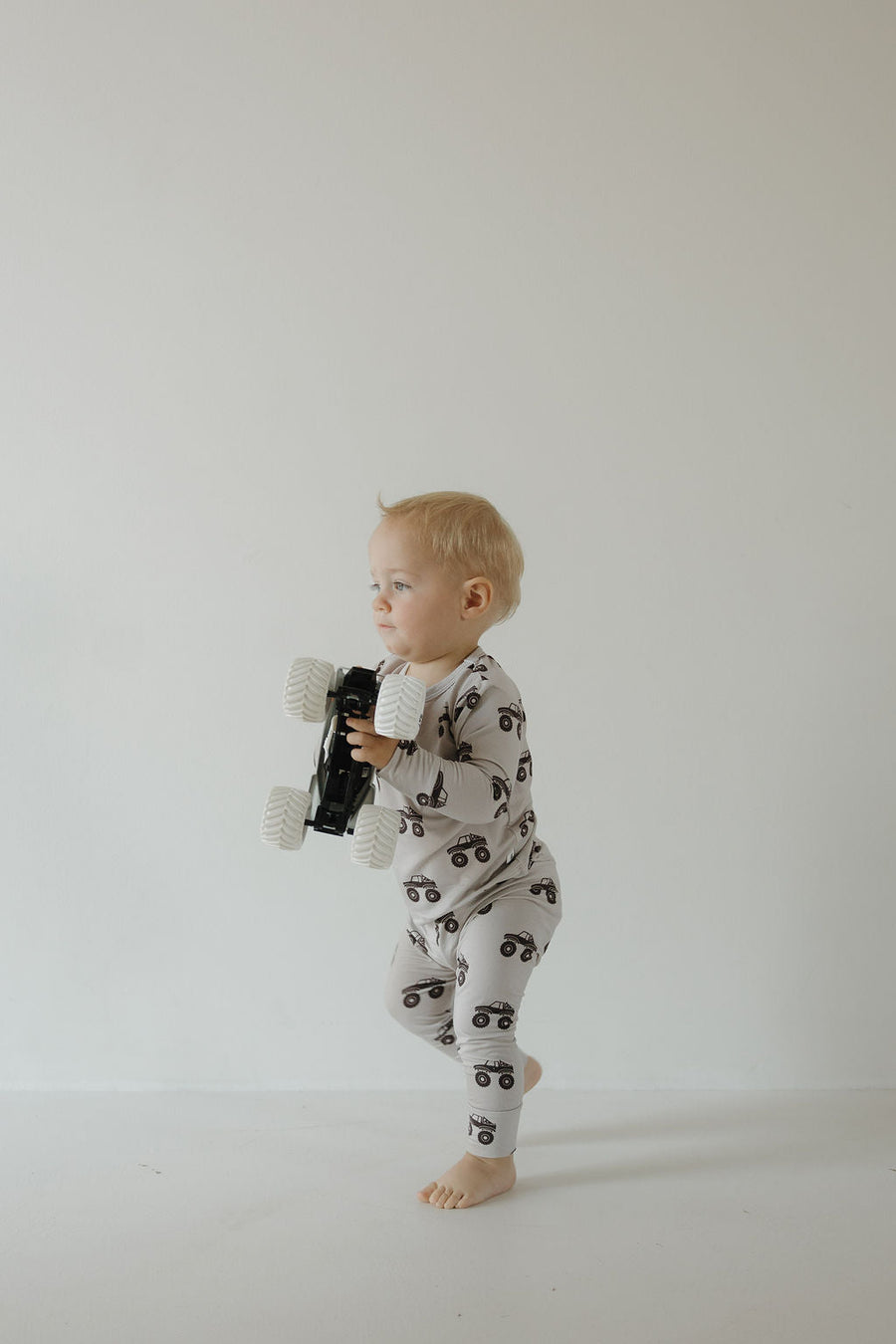 Child Sleepy Time Set | Monster Truck forever french baby