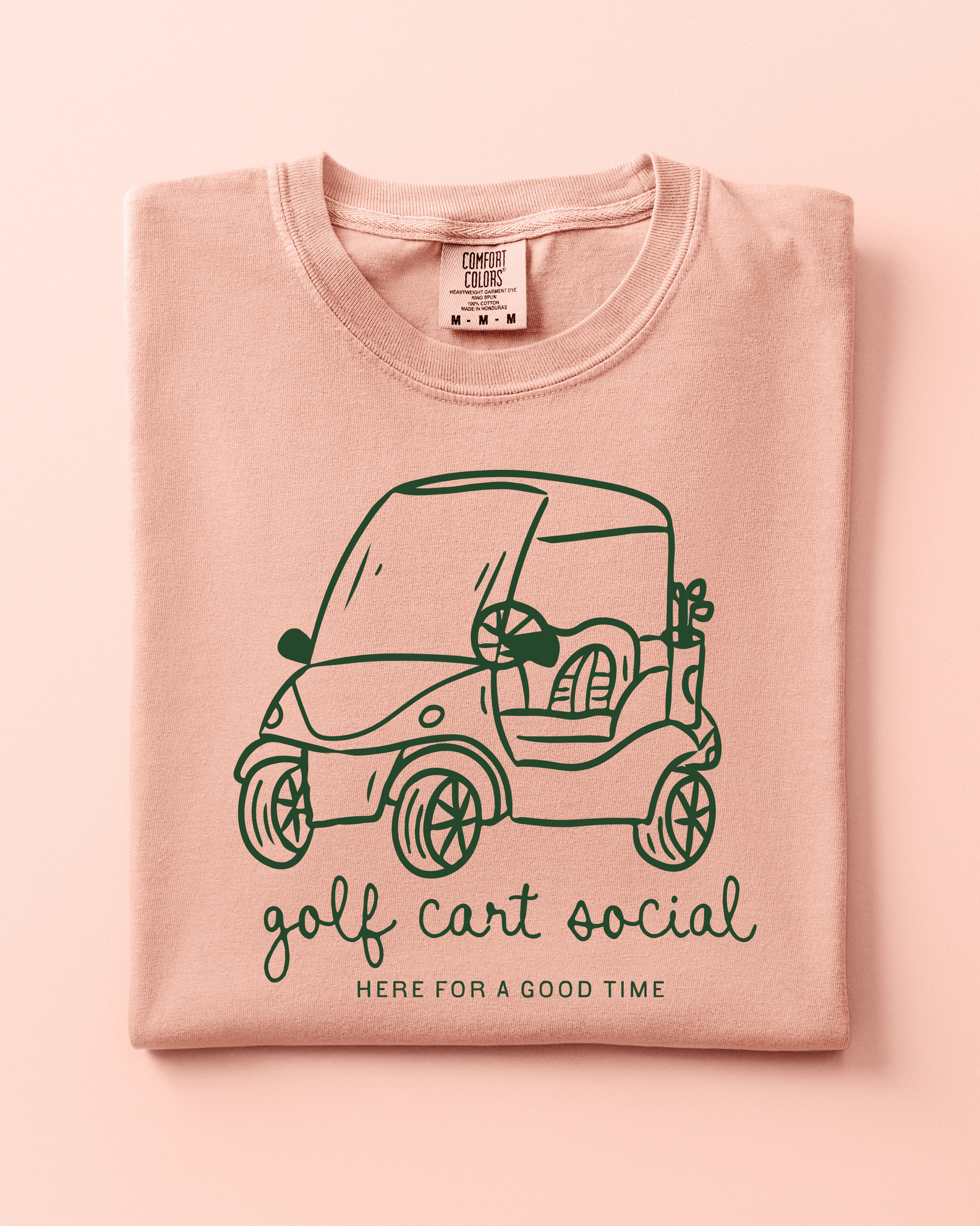 Golf Cart Social Tee
