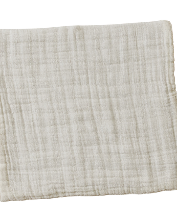 Cream Muslin Burp Cloth Mebie Baby