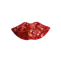 Red Lips Claw Clip