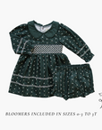 Tulip Smocked Peter Pan Collar Dress