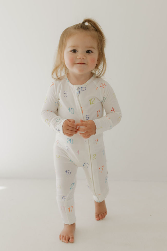Bamboo Zip Pajamas | Autism Awareness | Charli Counts forever french baby