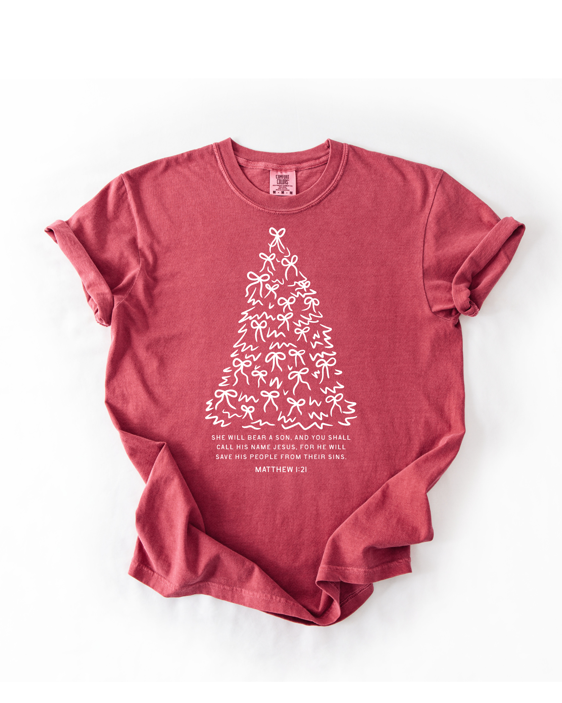 The Angel's Message Tee - Matthew 1:21 SBG Co.