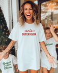 Santa's Supervisor Tee