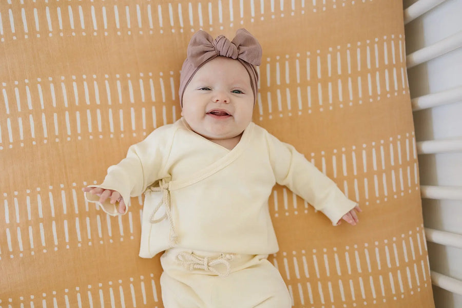 Dusty Rose Bamboo Head Wrap Mebie Baby