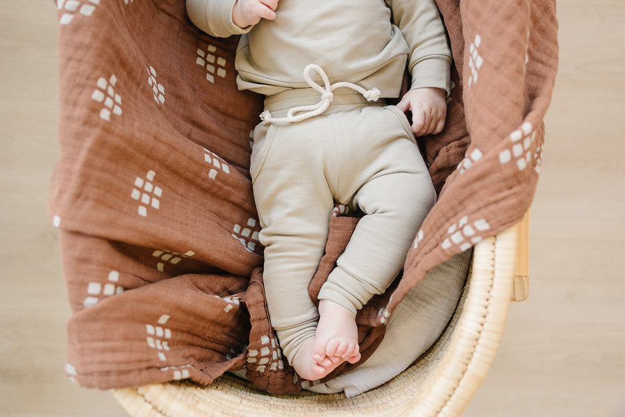 Chestnut Textiles Muslin Quilt Mebie Baby