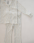 Girl’s Bamboo Button Up Lounge Set | Dainty Vines
