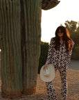 Women's Bamboo Button Up Lounge Set | Moo!