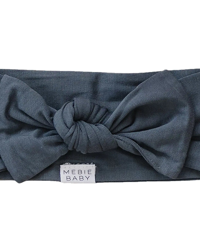 Charcoal Bamboo Head Wrap Mebie Baby