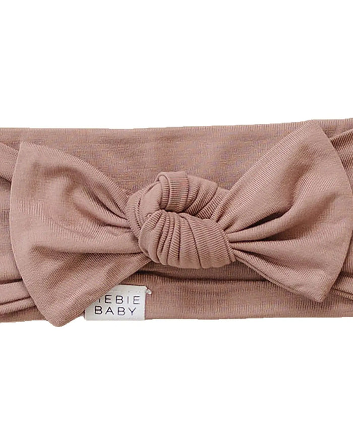 Dusty Rose Bamboo Head Wrap Mebie Baby