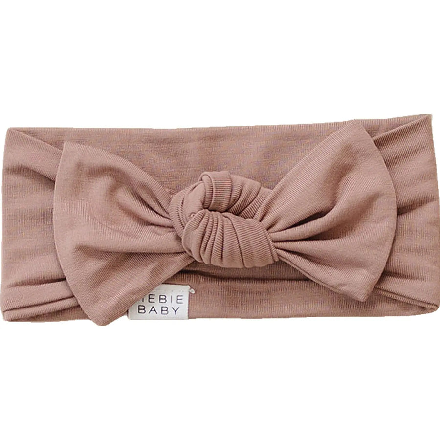 Dusty Rose Bamboo Head Wrap Mebie Baby