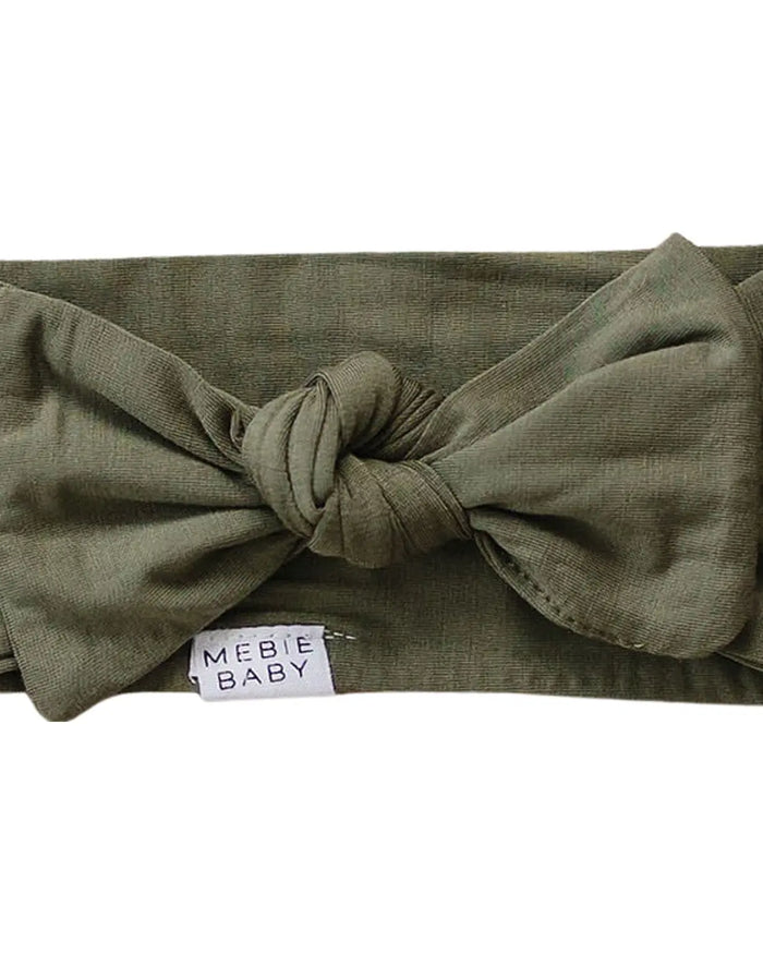 Olive Bamboo Head Wrap Mebie Baby
