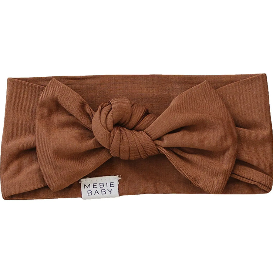 Rust Bamboo Head Wrap Mebie Baby