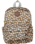 Mustard Floral Mini Backpack