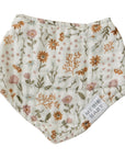 Meadow Floral Muslin Bib