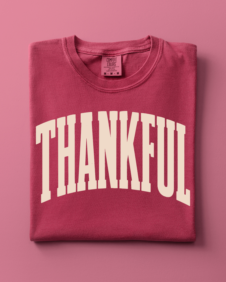 Thankful Varsity Tee SBG Co.