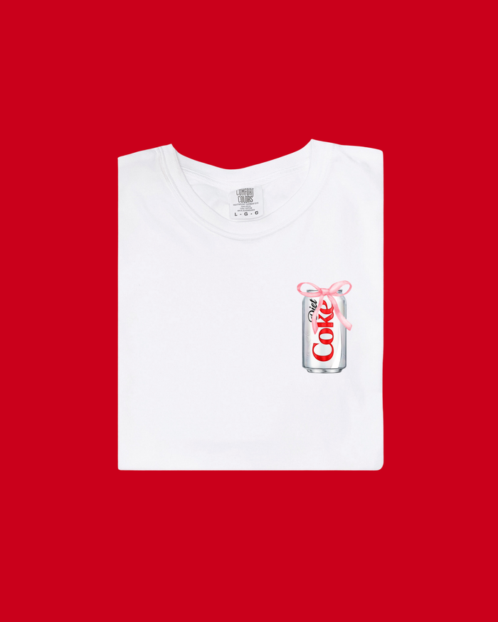 Diet Coke Bow  Tee SBG Co.