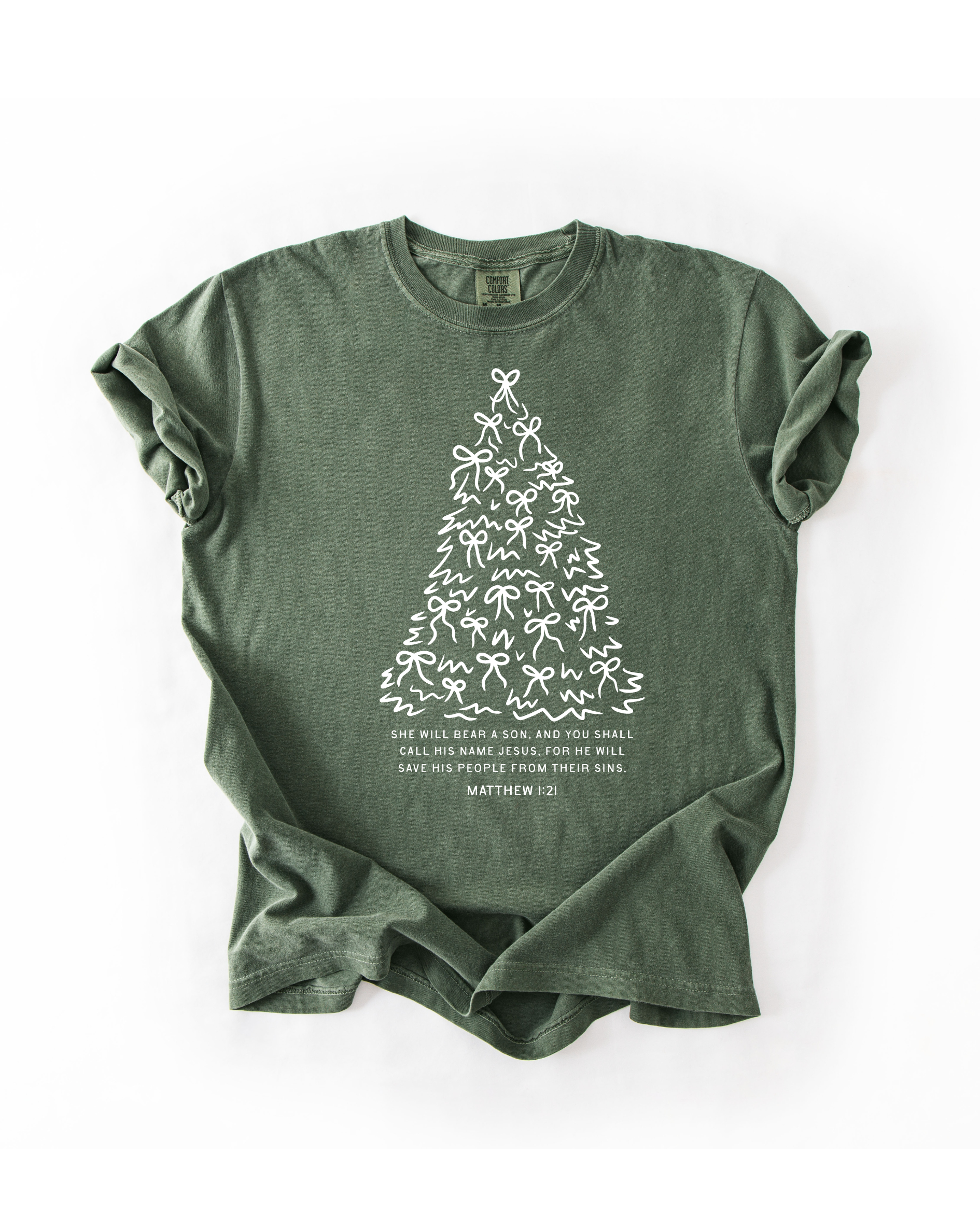 The Angel's Message Tee - Matthew 1:21 SBG Co.