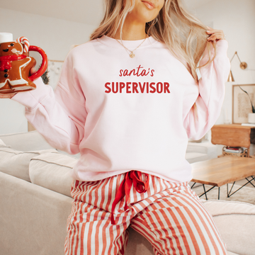 Santa's Supervisor Pullover