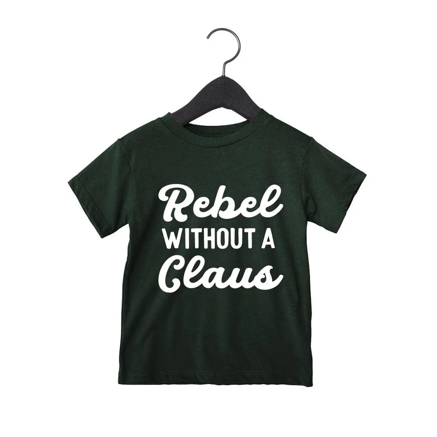 Rebel Without a Claus Tee Saved by Grace Co.