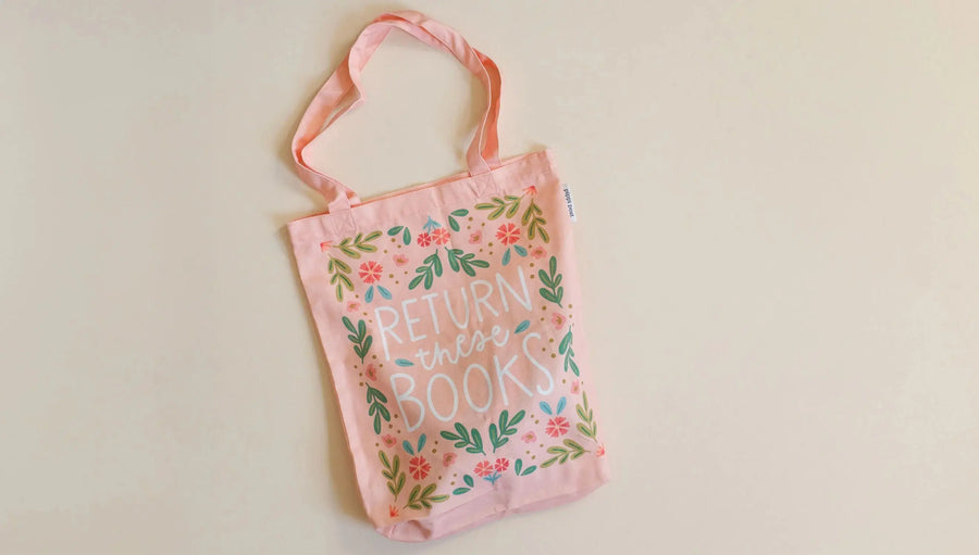 Return These Books Tote Bag SBG Co.