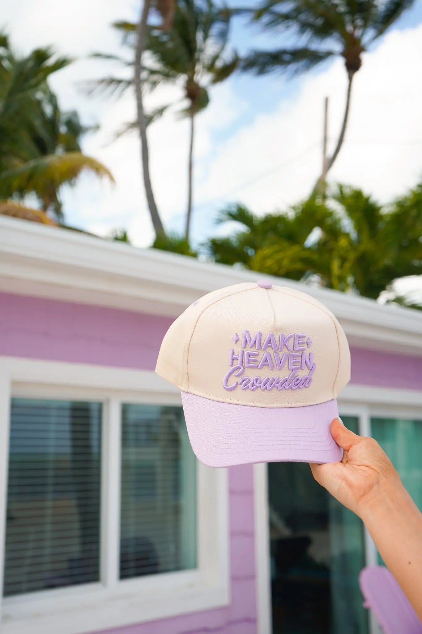 Make Heaven Crowded - Vintage Trucker Hat KenzKustomz