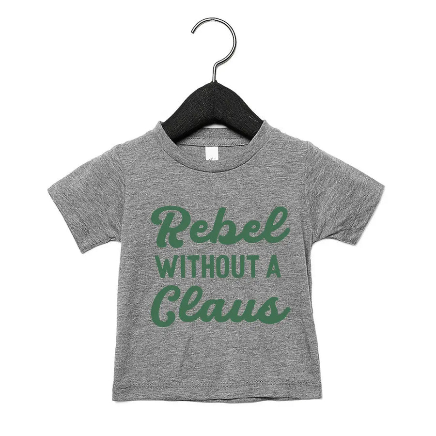 Rebel Without a Claus Tee Saved by Grace Co.