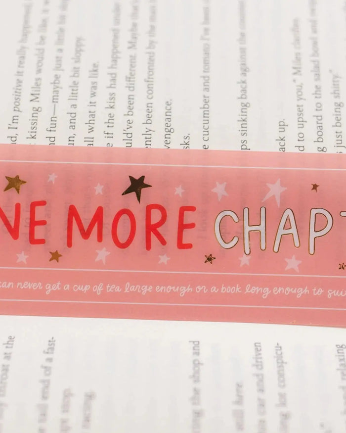 One More Chapter Acetate Bookmark SBG Co.