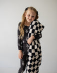 PRE-ORDER ships October 9th |Bamboo Two Piece Pajamas | Midnight Skelly forever french baby
