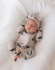 Bamboo Zip Pajamas | It's Bats! forever french baby
