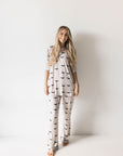 Short Sleeve Women's Bamboo Lounge Set | It's Bats! forever french baby
