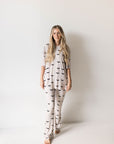 Short Sleeve Women's Bamboo Lounge Set | It's Bats! forever french baby