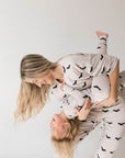 Short Sleeve Women's Bamboo Lounge Set | It's Bats! forever french baby