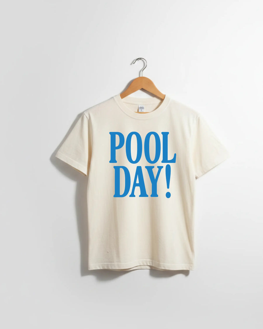 Pool Day! Girls + Boys Kids Tee Saved by Grace Co.