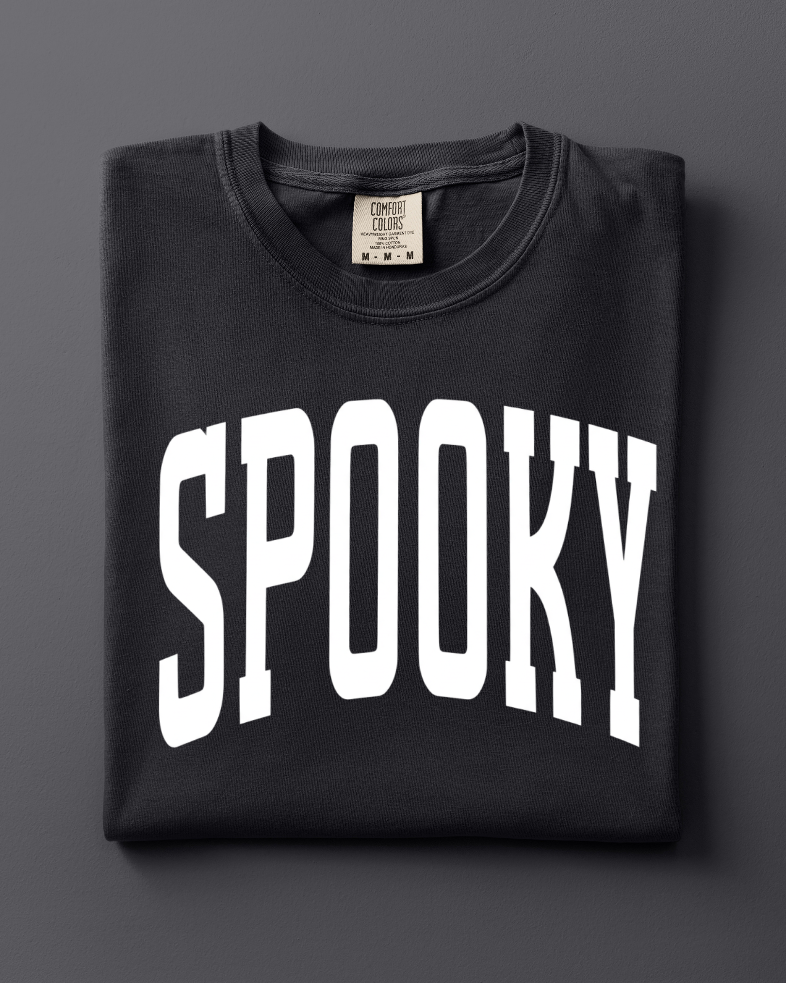 SPOOKY Varsity Adult Tee/Sweatshirt
