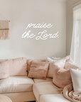 Praise the Lord Modern Cursive Sign