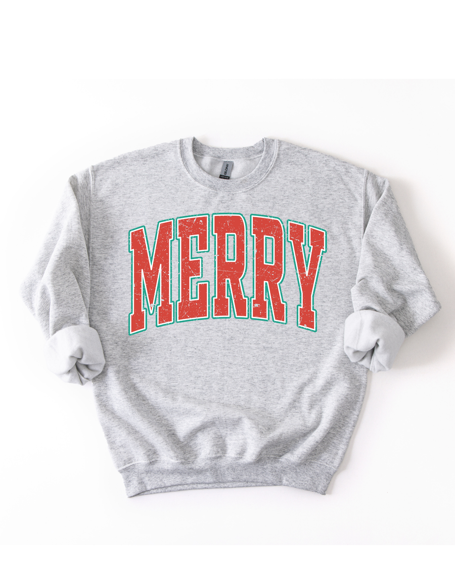 MERRY Varsity Sweatshirt SBG Co.