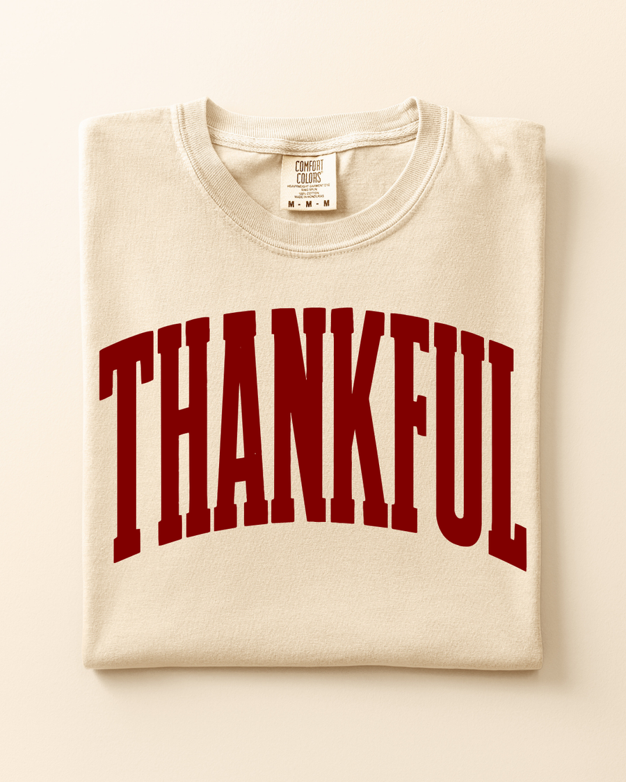 Thankful Varsity Tee SBG Co.