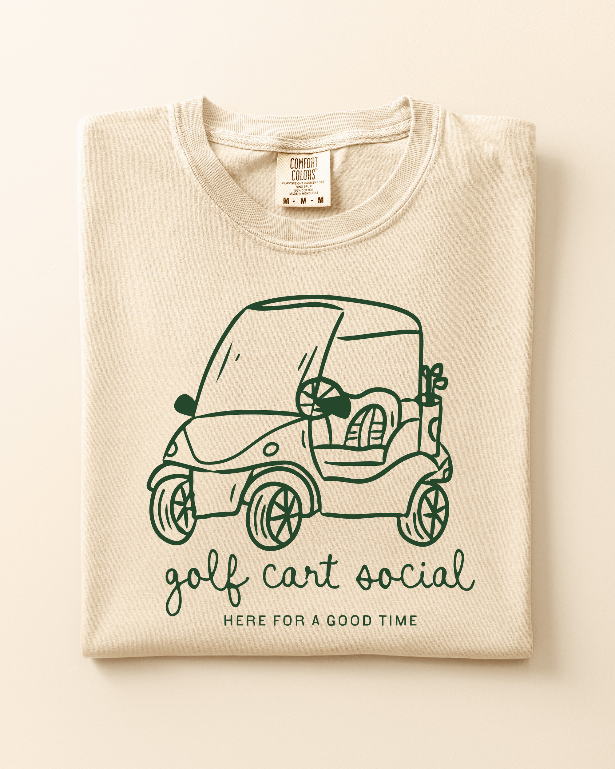 Golf Cart Social Tee