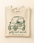 Golf Cart Social Tee