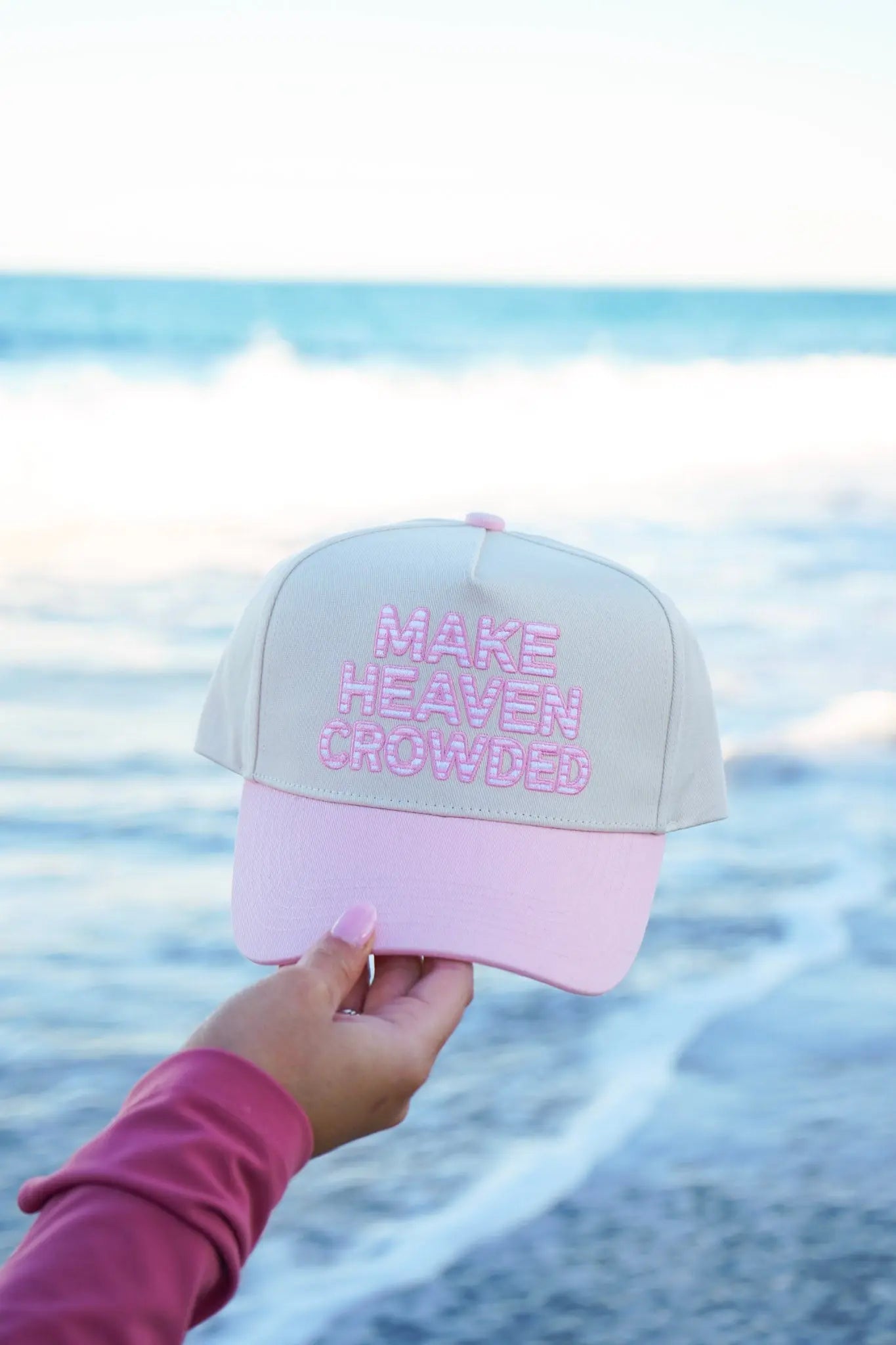 Make Heaven Crowded - Vintage Trucker Hat KenzKustomz