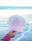 Make Heaven Crowded - Vintage Trucker Hat KenzKustomz