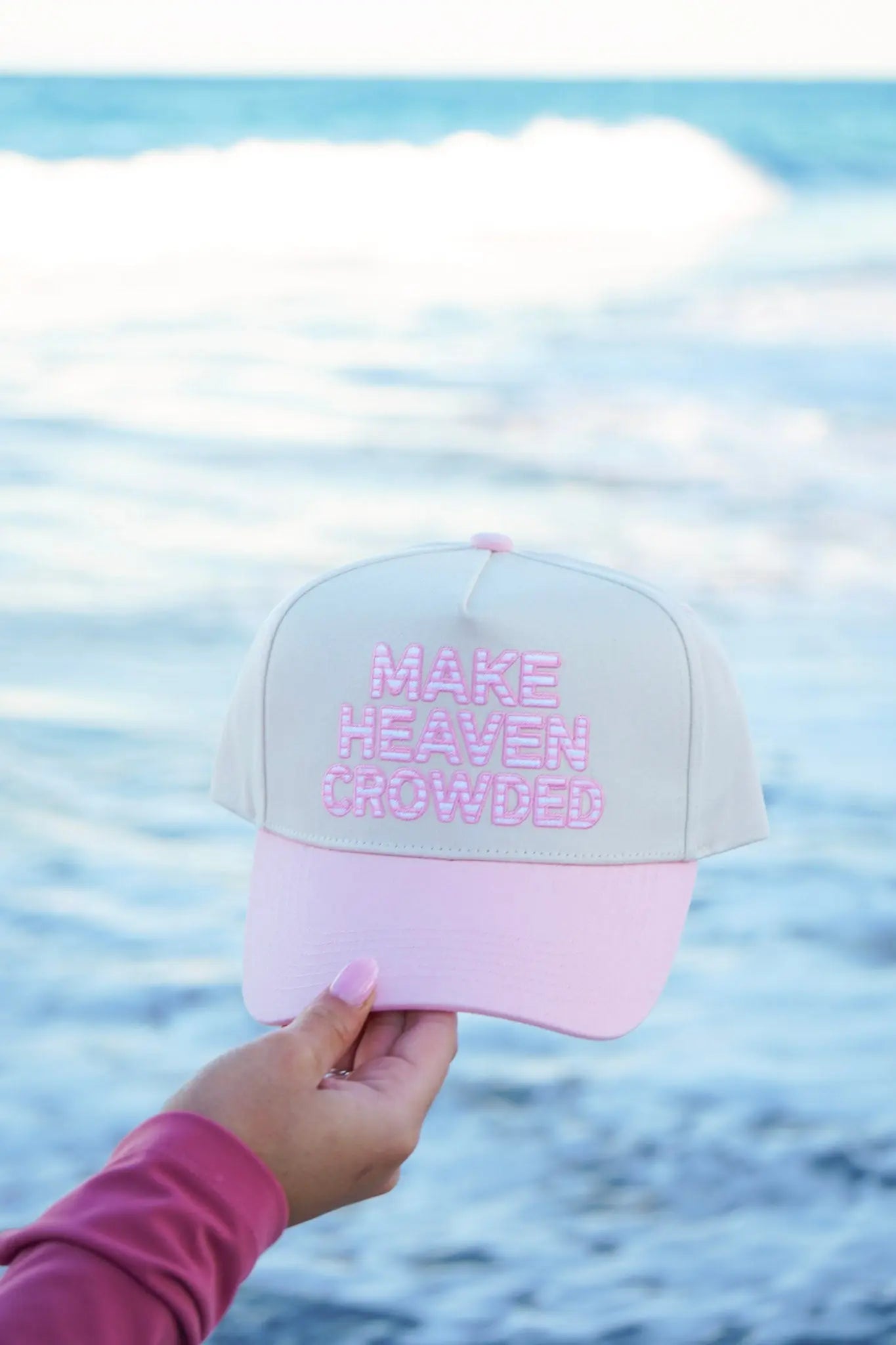 Make Heaven Crowded - Vintage Trucker Hat KenzKustomz