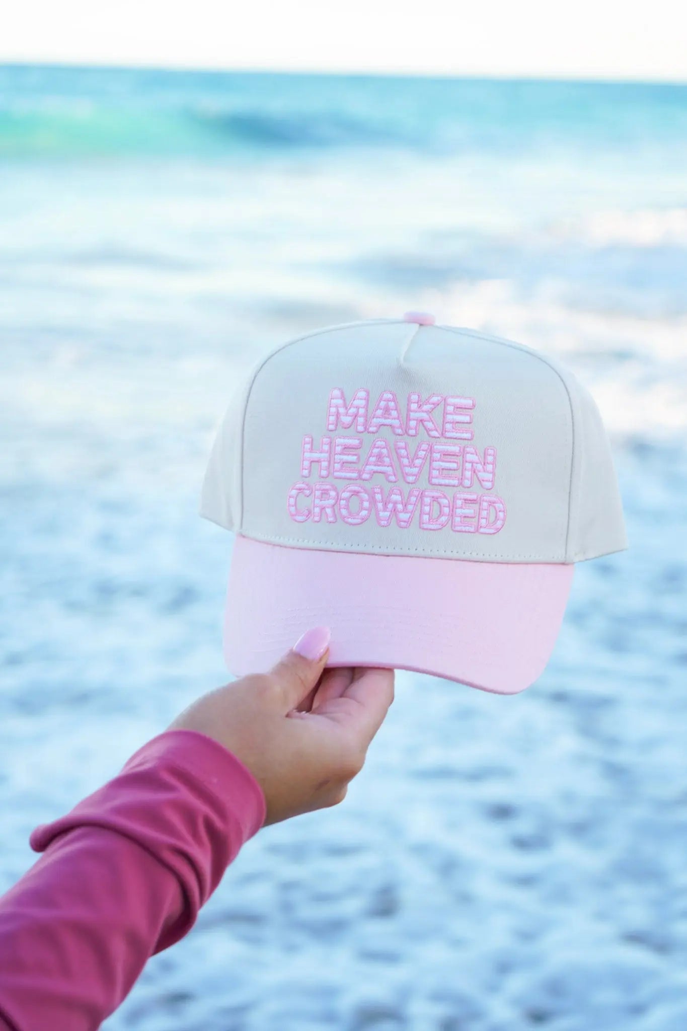 Make Heaven Crowded - Vintage Trucker Hat KenzKustomz