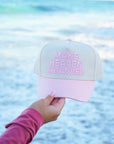 Make Heaven Crowded - Vintage Trucker Hat KenzKustomz