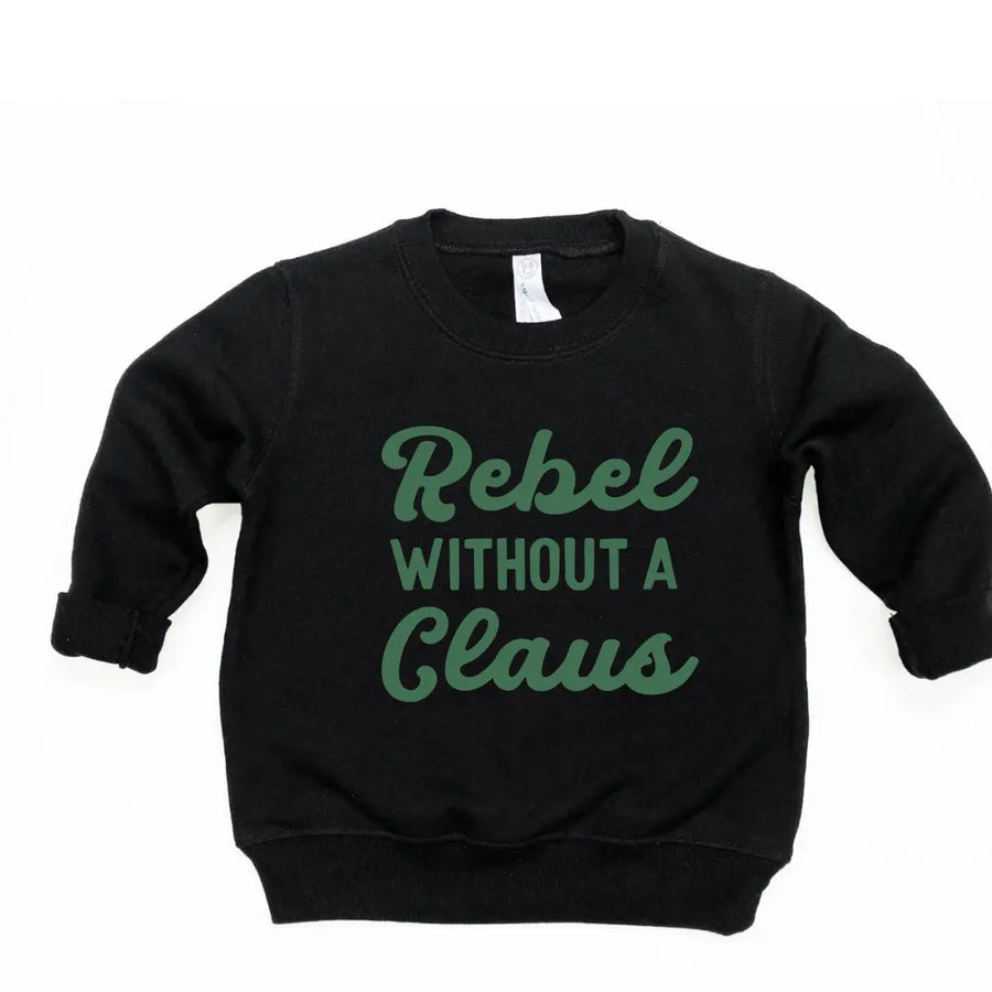 Rebel Without a Claus Pullover Saved by Grace Co.