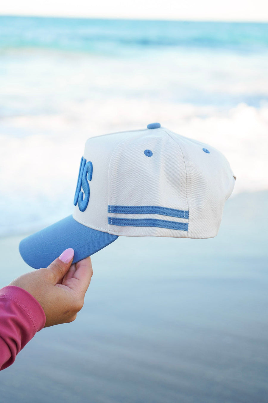 Jesus - Blue Vintage Trucker Hat KenzKustomz