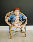 Brown Mebie Baby Beanie