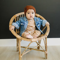 Brown Mebie Baby Beanie