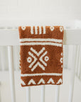 Rust Alpine Plush Blanket